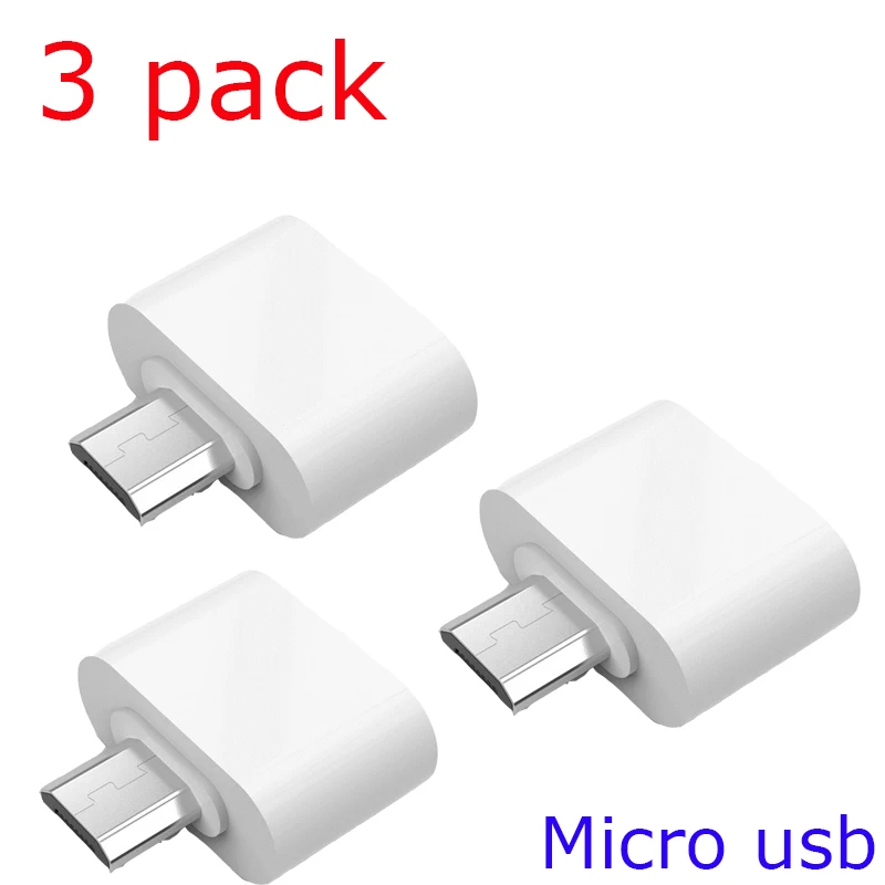 

Portable Cable Otg Micro Usb Adapter Mini Adaptador Usb To Micro Usb Connectors for Android Device Tablet Cabo Otg Adaptateur