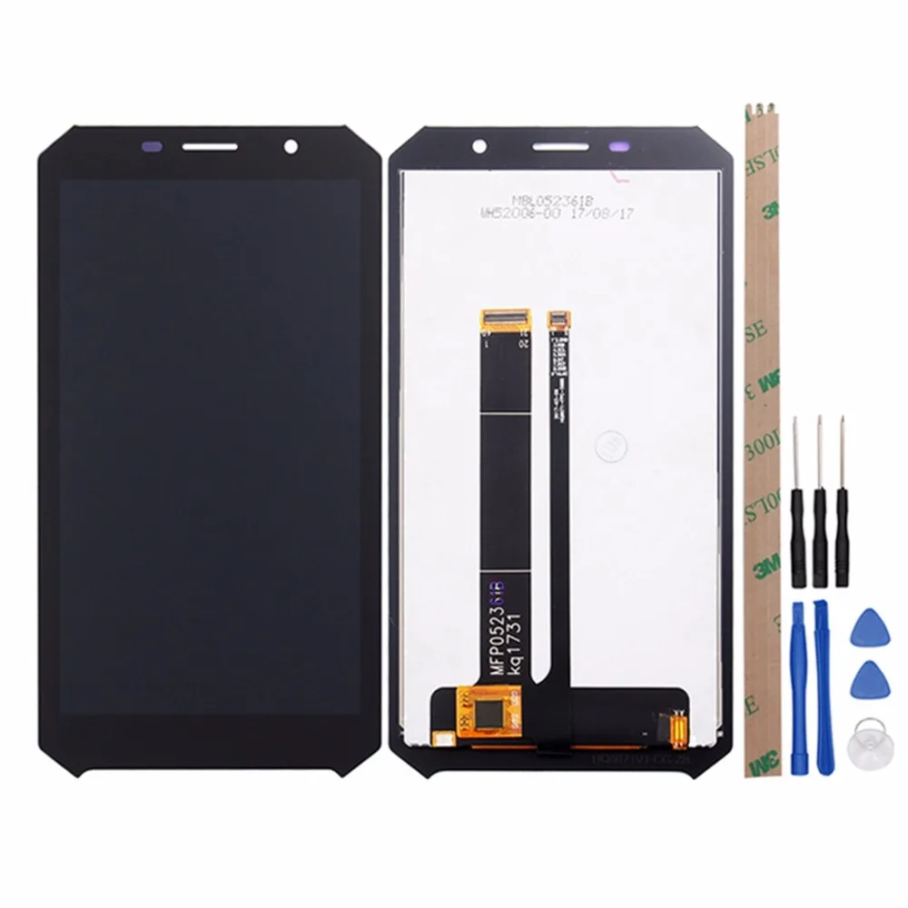 

LCD Screen and Digitizer Full Assembly with Tool for Doogee S60 / S60 Lite