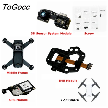 

DJI Spark IMU Module Body Shell Middle Frame GPS Module Board 3D Sensor System Screw Drone Repair Parts Replacement Accessories