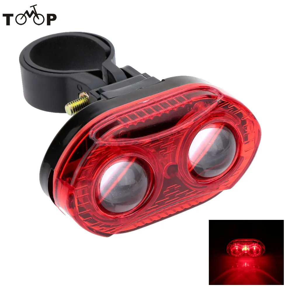 

3 LEDs 3 Modes Bike Tail Light Lamp LED Cycling Bicycle Taillight Bike Handlebar Back Rear Light for Safty Warning
