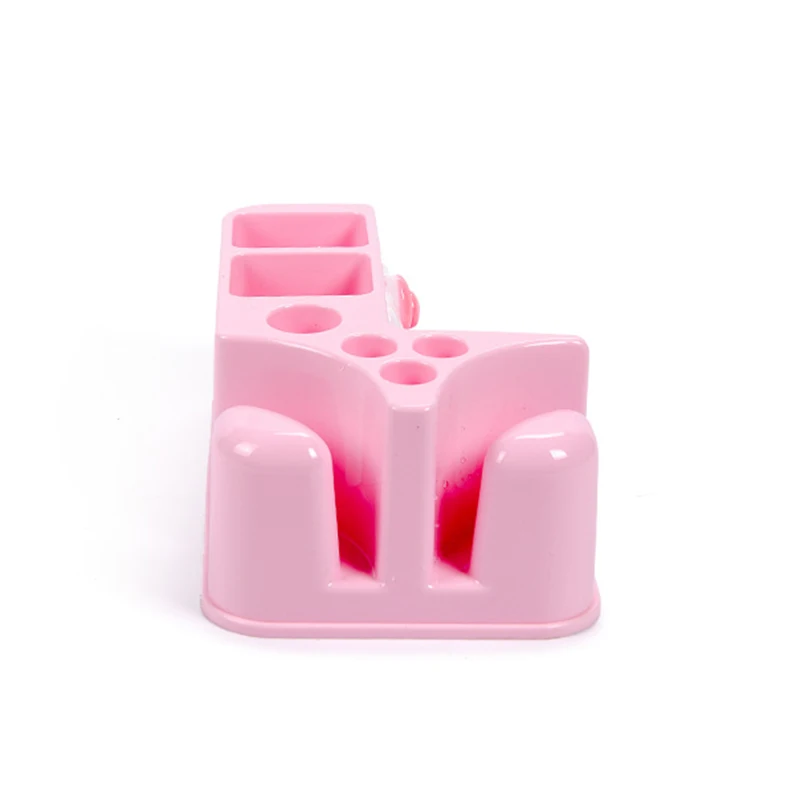 1PC Cartoon Hello Kitty Toothbrush Holder Practical Family Style Toothbrush Storage Rack Bathroom Accessories Set 25