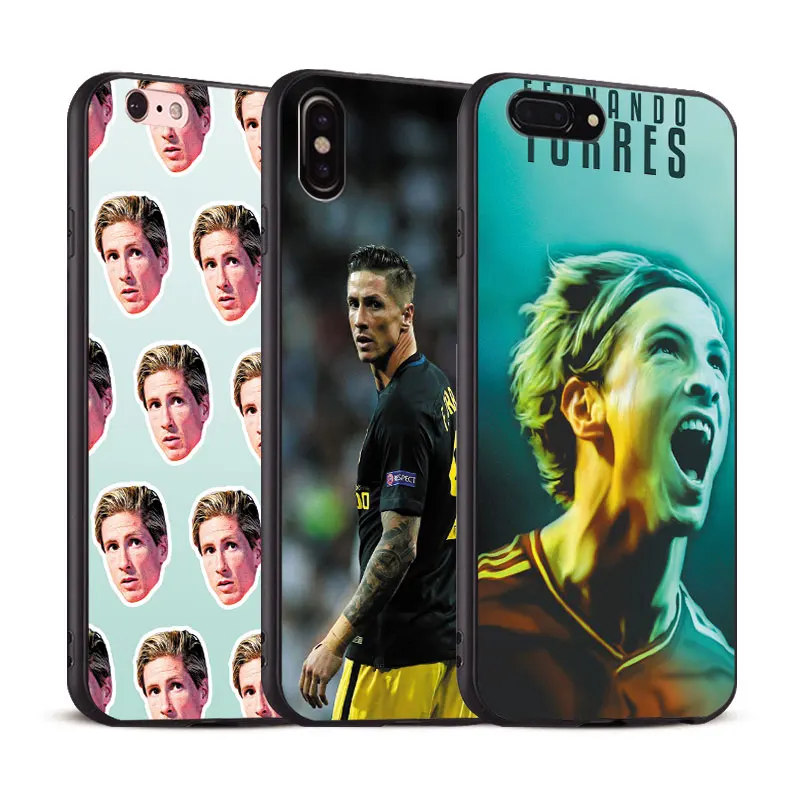 

Fernando Torres Coque For Apple iPhone X 8Plus 8 7Plus 7 6SPlus 6s 6Plus 6 Se 5s 5 Soft Silicone Tpu Phone Case Shell Cover