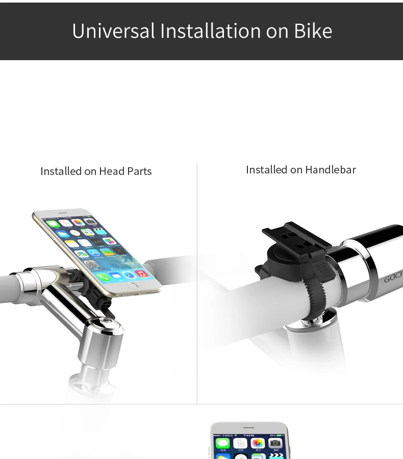 Best Gaciron H03 Bicycle Bike Phone Holder Road Bike Mobile Phone Handlebar stand Rotation Holder Mount Ride Bike accessories 11