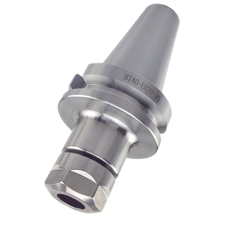 

BT40 Spindle ER Collet Chuck BT40 ER20 70mm CNC Lathe Milling Machine End Mill Tool Holders