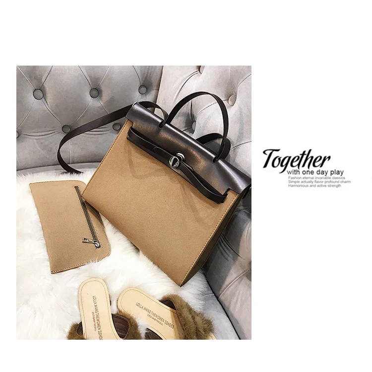 European Retro Fashion Female Big Tote bag 2018 New Women's Designer Handbag Quality PU Leather Women Shoulder Messenger Bags