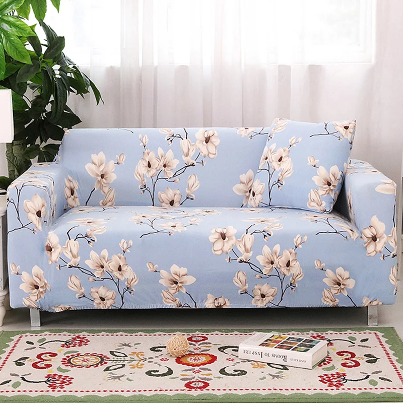 Чехол для дивана asofver Birds of Flowers эластичный чехол для дивана растягивающиеся покрытия для мебели протектор Чехлы для диванов для гостиной