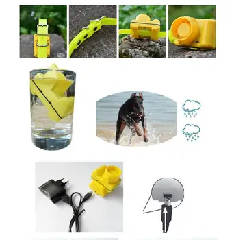 

Hunting Pet large Dog Tracking Beeper Collar Electric Dogs Training Collars Rechargeable Waterproof With Beep Mode Sound Ability