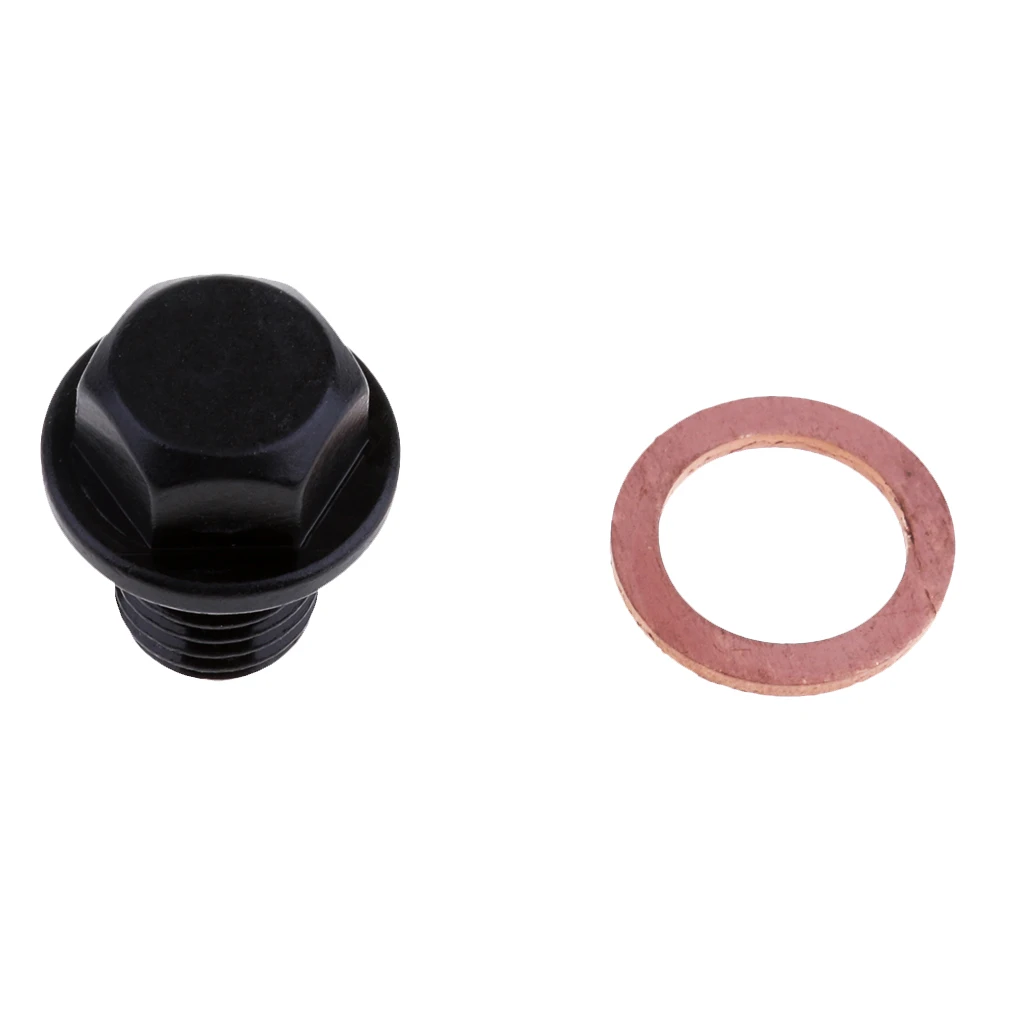 Magnetic Oil Drain Plug Bolt for YAMAHA  FZR250/R 1987-1994  ZEAL 1991-1999  FZ400 1997  FZR400RR 1990-1994  SRX400 1985-1999