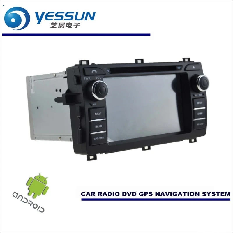 

YESSUN Car Android Navigation System For Toyota Auris 2012~2016 - Radio Stereo CD DVD Player GPS Navi BT HD Screen Multimedia