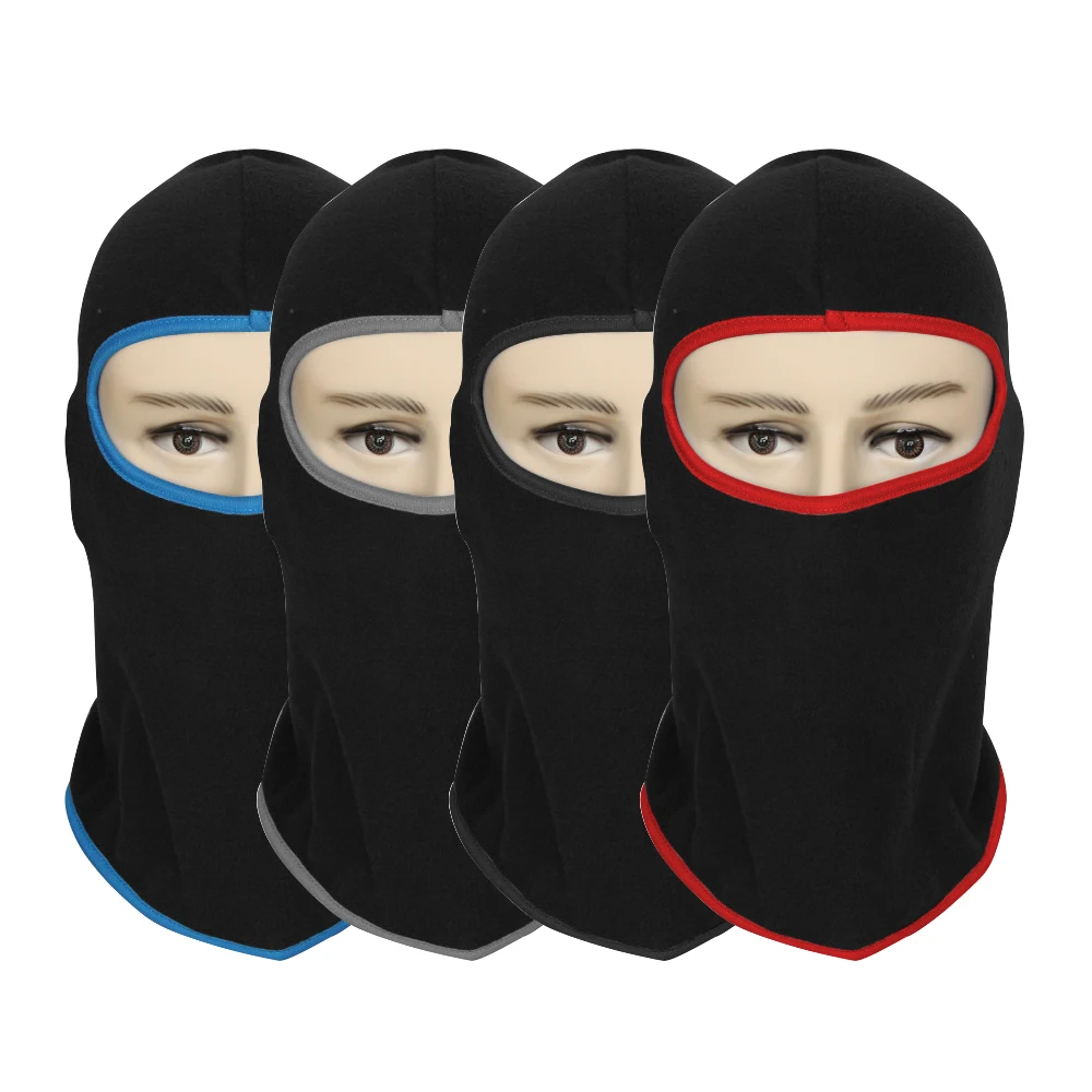 

Motorcycle Face Mask Soft Breathable Warm Mask Winter Thermal Fleece Balaclava Hood for Moto Bicycle Cycling Full Face and Neck
