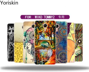 

Silicone Cover For Wiko Tommy 2 Cartoon Painted Soft Tpu Phone Cover Case For Wiko Tommy 2 Ultra Thin Back Case Coque Fundas