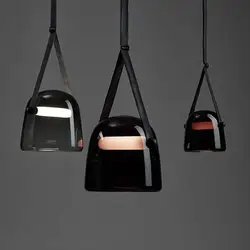 Современные Моны стеклянные подвесные светильники Светодиодная лента подвесной светильник для гостиной спальни Кухонные светильники