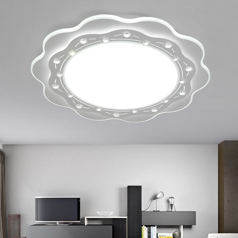 

Modern ceiling LED ceiling lamp simple modern creative personality romantic warm flower type atmospheric dining room ZH