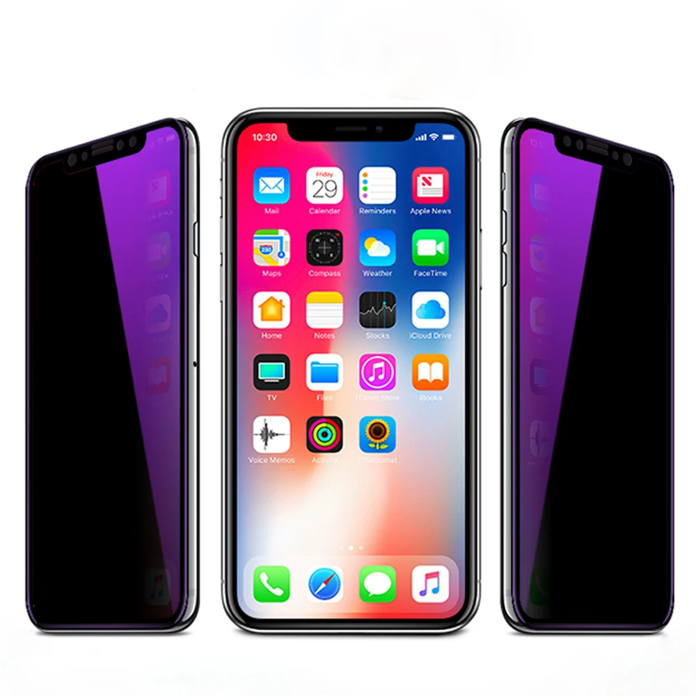 Защитное стекло закаленное для iphone 7/8 plus/6/6S/5/5S/SE/5C/X/XR/XS MAX|Защитные стёкла и плёнки|