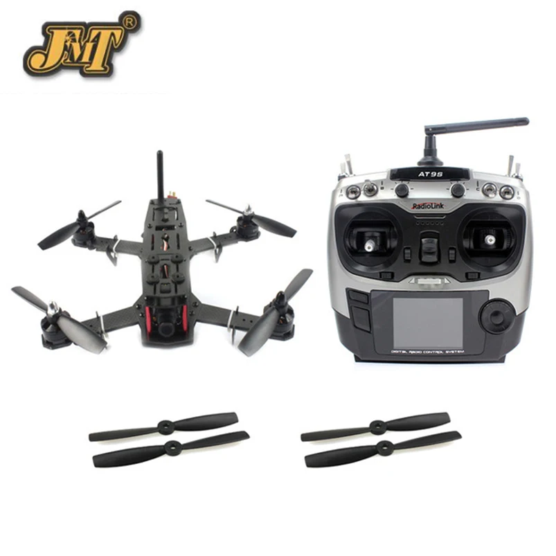 JMT DIY Racer 250 FPV RTF Drone with SP Racing F3 Flight Controller CCD Camera Radiolink