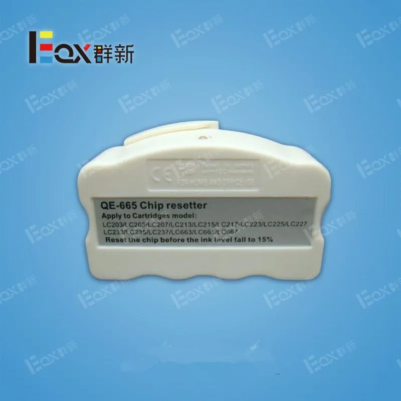 QE665LC213 LC215 LC217 чип resetter для Brother LC203 LC205 LC207 LC209 LC223 LC233 LC235 LC237 LC663 LC665 resetter|chip for brother|chip