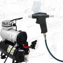 Economy Hi flow Airbrush Kit ABK 115 T Air Compressor Kit Body Paint Temporary Tattoos