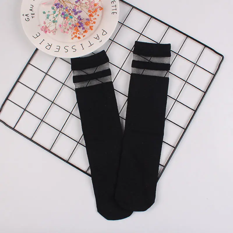 Kids Girls Leg Warmers Sweet Princess No Heel Stockings High Quality Knitted Cotton Baby Knee Pads Socks Bowknot Hollow Out Design (18)