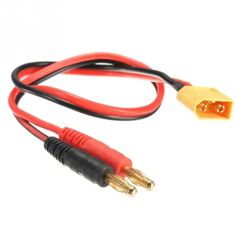 

4mm XT60 Connector To Banana Lead Plug Battery Connectors Lipo Charger Cable For Battery Plug Charge
