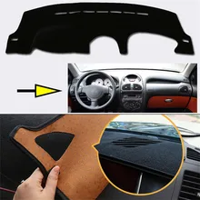 Интерьер приборной панели ковер Photophobism защитный коврик для Citroen C2