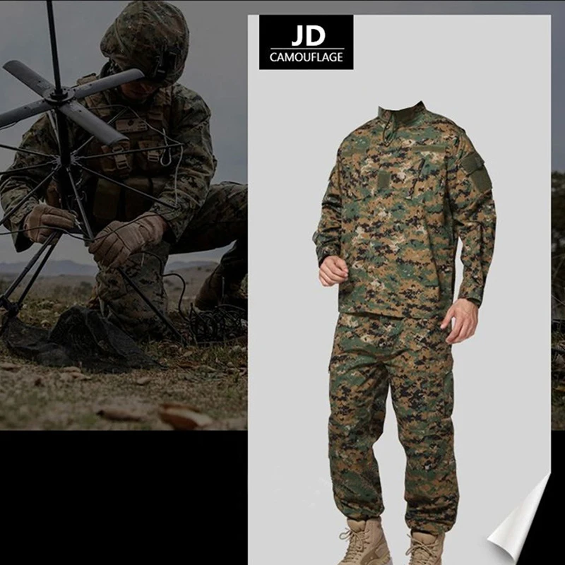 Тактический Тренировочный Набор CS для мужчин и женщин военная одежда армейская