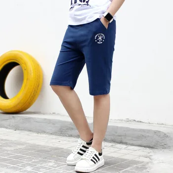 Summer boys pants 3-11T kids Knee-high shorts children letter 100% cotton cool trousers baby pants boys sport pants new style 3