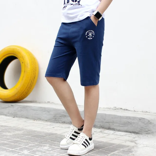 Summer boys pants 3-11T kids Knee-high shorts children letter 100% cotton cool trousers baby pants boys sport pants new style 3