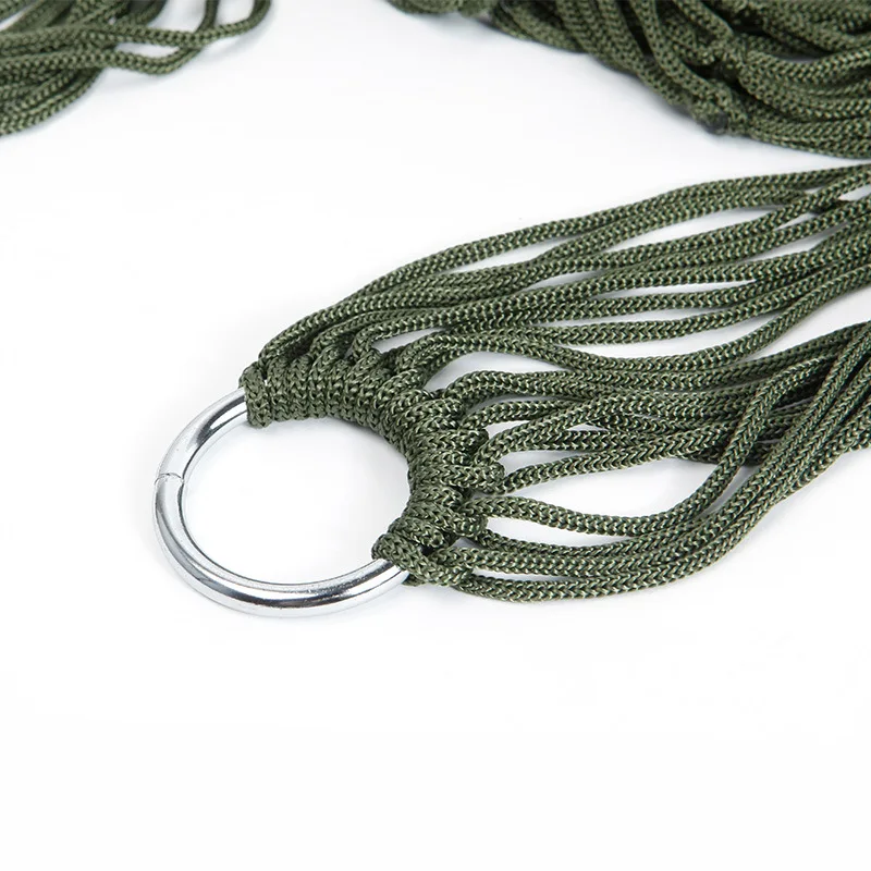 Fashion Leisure Hammock Patio Swings High Quality Nylon Hammock Portable Camping Mesh Hammock Swings Outdoor Furniture Supplies Fashion Leisure Hammock Patio Swings High Quality Nylon Hammock Portable Camping Mesh Hammock Swings Outdoor Furniture Supplies