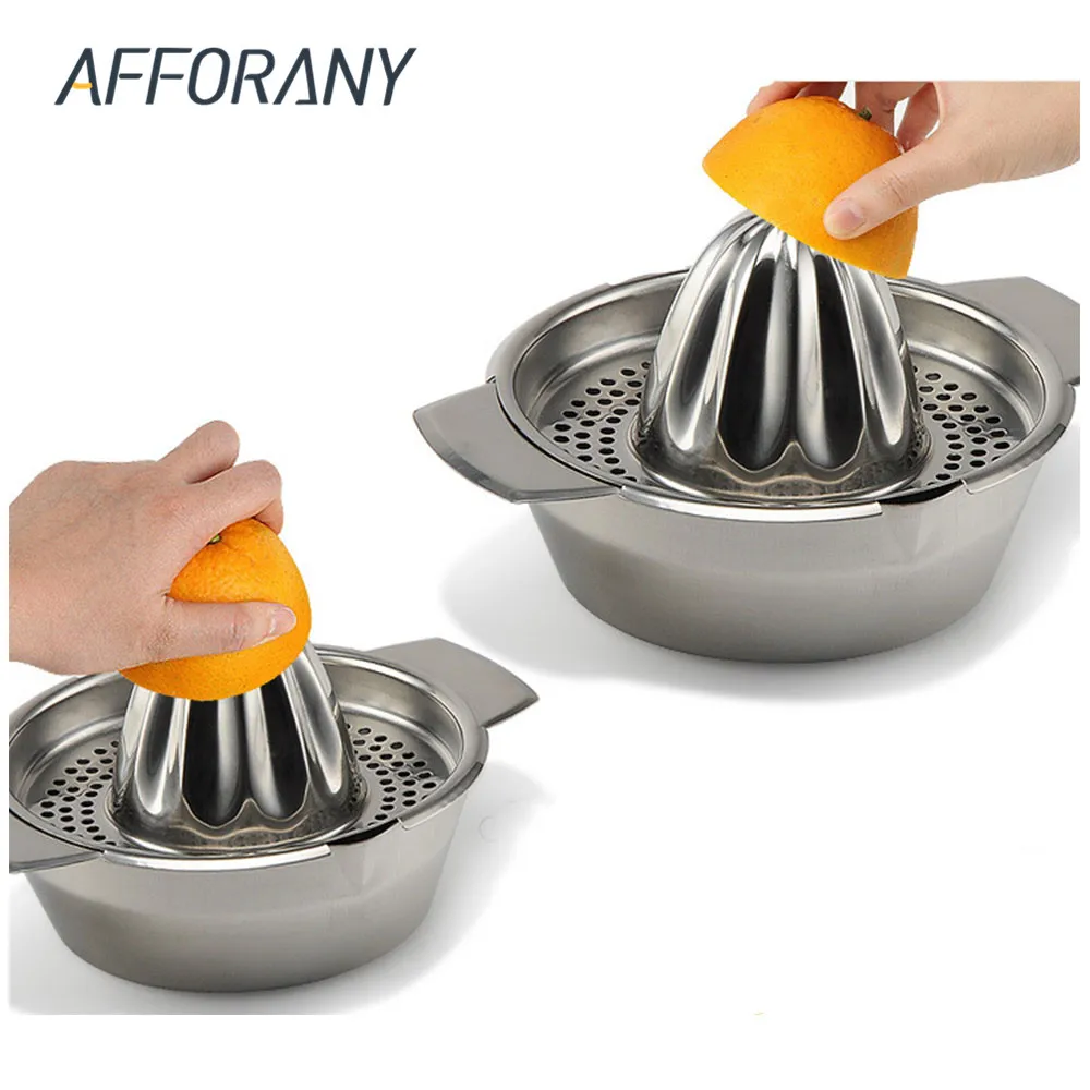 Mini Juicer Handhold Orange Lemon Juice Maker Stainless Steel Manual