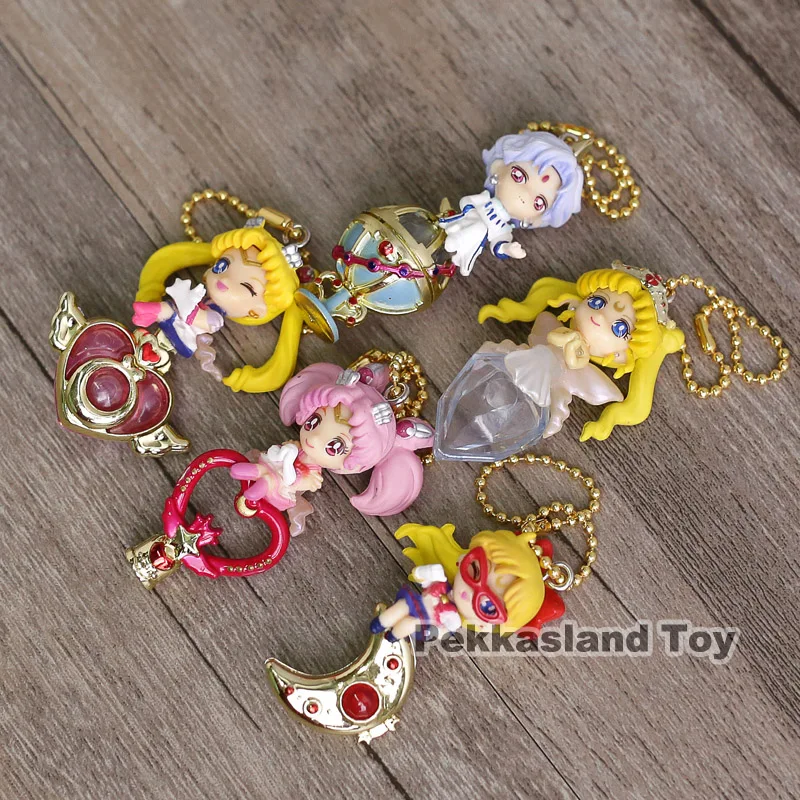 Куколка Твинкл Sailor Moon 25 лет Tsukino Usagi Serenity V Chibi Usa Helios ПВХ Фигурки игрушки 5