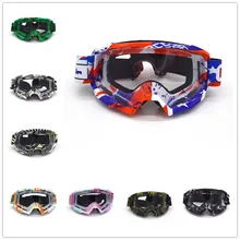 Evomosa Universal Motorcycle Motocross Goggles Anti-distortion DustProof Goggles Anti Wind Eyewear MX Goggles Clear Lens