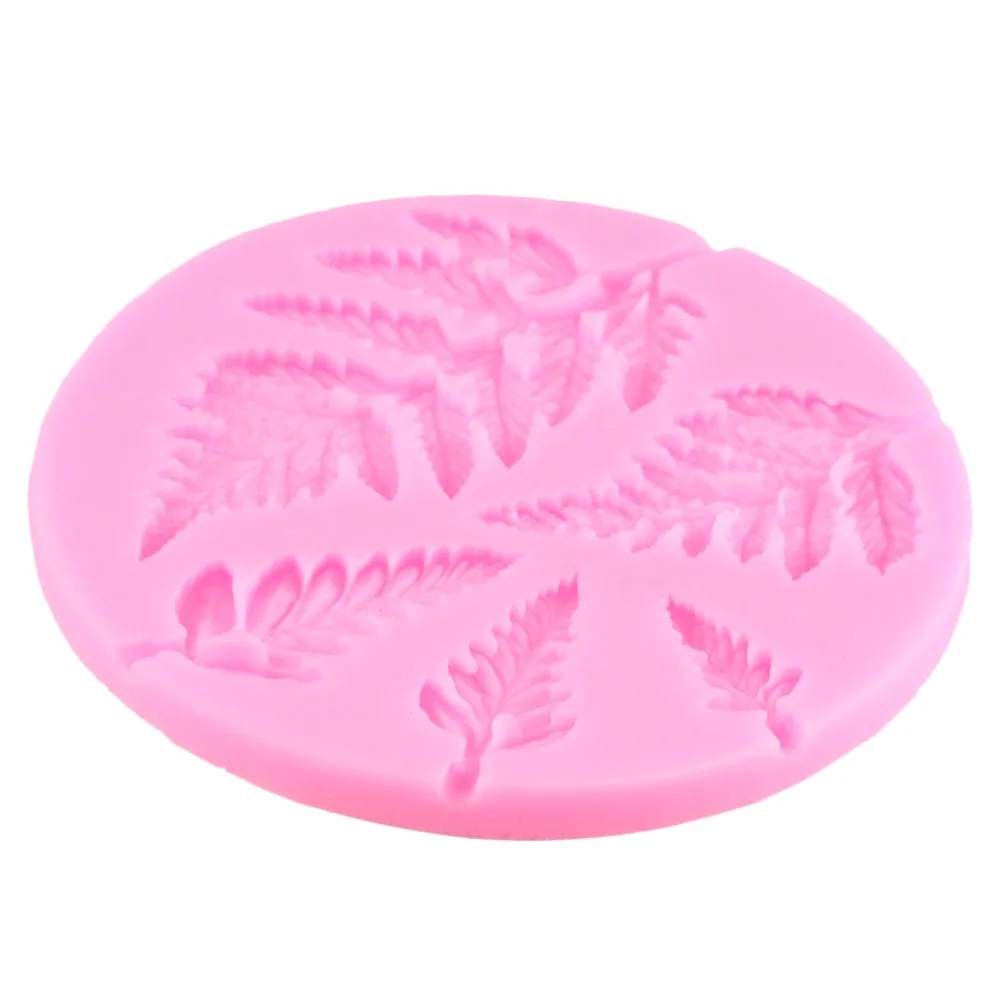 Sugarcraft лист помадки формы для украшения торта инструменты Mimosa листья шоколада