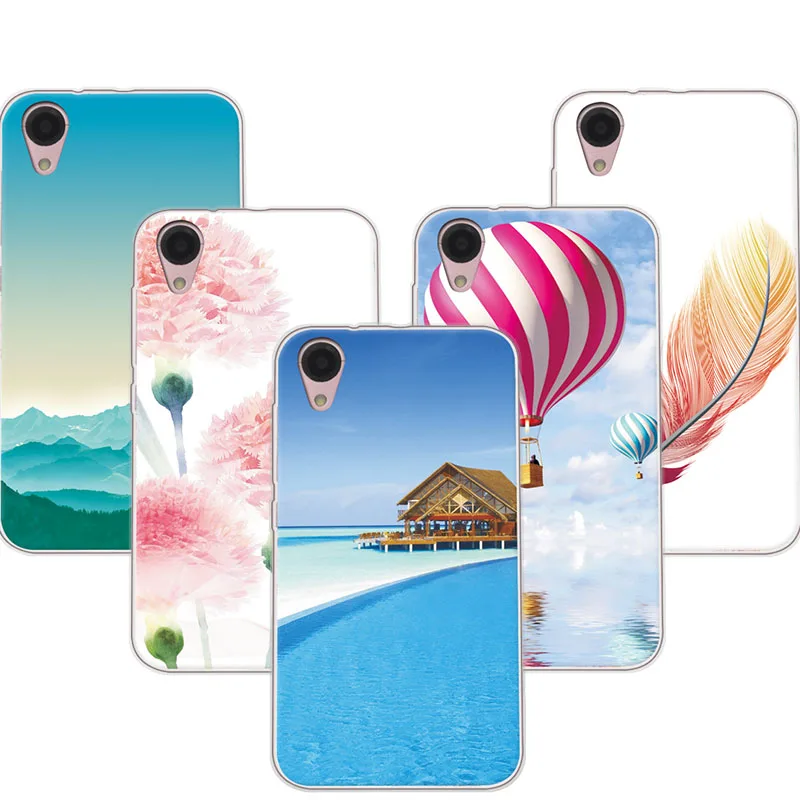Exotic Natural Landscape Soft TPU Phone Case For BQ 4072 Cover Silicone Strike Mini BQ-4072 4&quot Inch Coque Capa Shell |