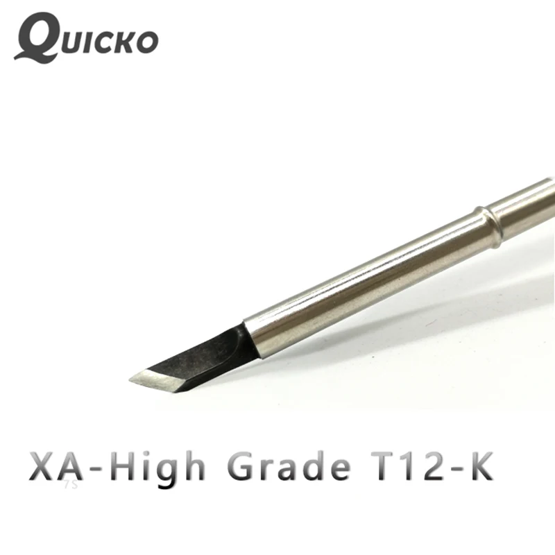 QUICKO XA высококачественный T12-K паяльный наконечник для 951 952 использования для паяльной станции HAKKO T12 7s инструменты для сварки расплава олова