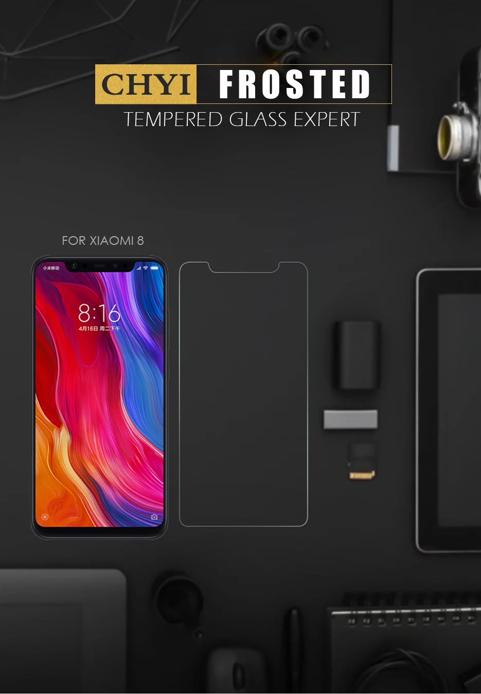 3 шт матовая защитная пленка для xiaomi redmi 7A 6A из закаленного стекла для xiaomi 8 9 se redmi 7