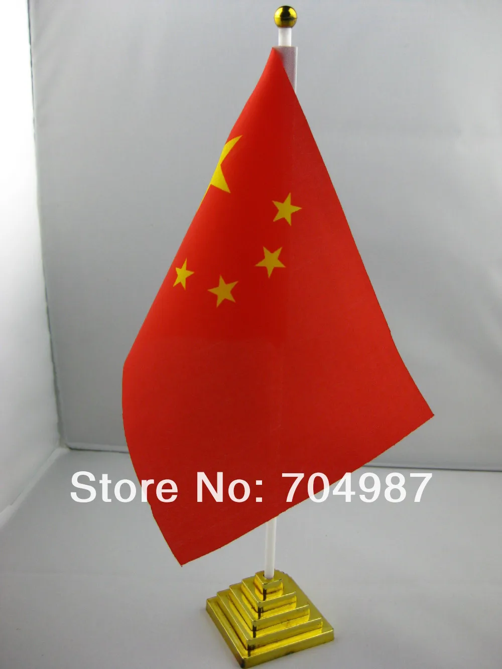 

china table desk banner flag free shipping