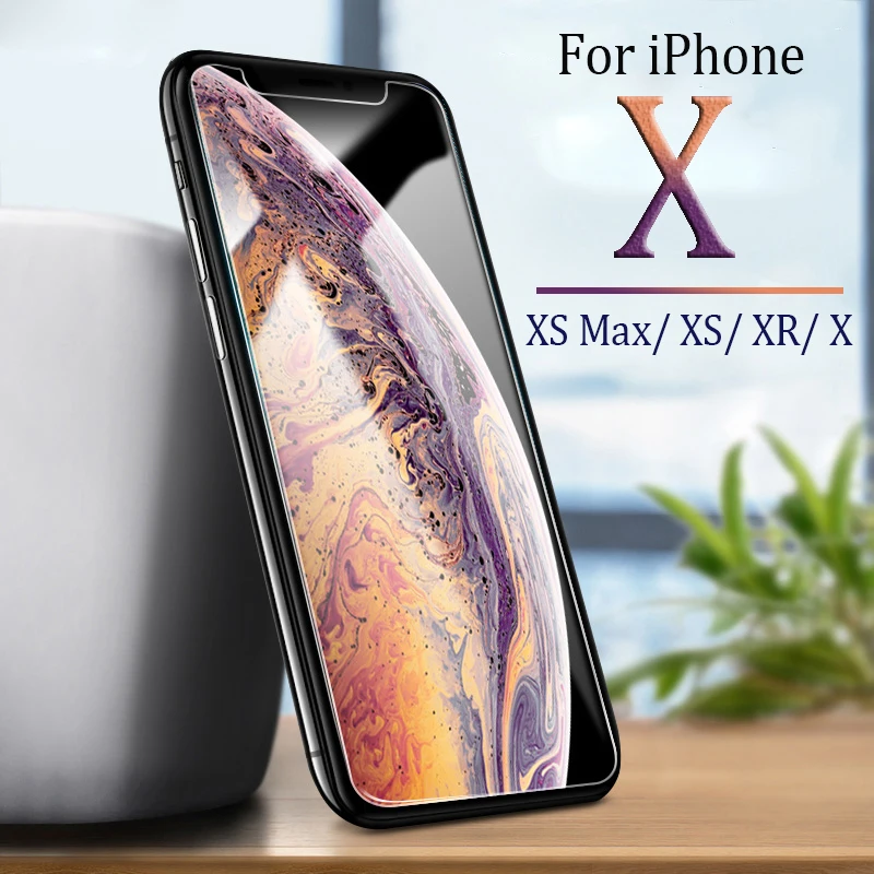 FOR iPhone xs max xr x glas film tempered protector glass screen protection
