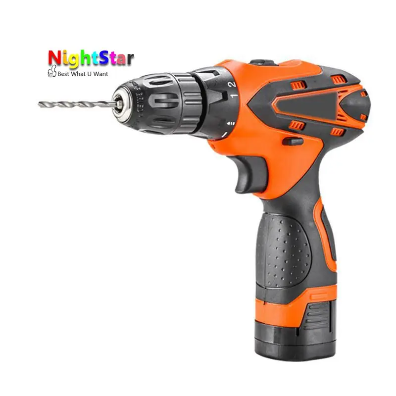 

16.8V DC New Design Mobile Power Supply Lithium Battery Cordless Drill Power Tools 35N/M Mini Drill Electric Drill 0-1350rpm