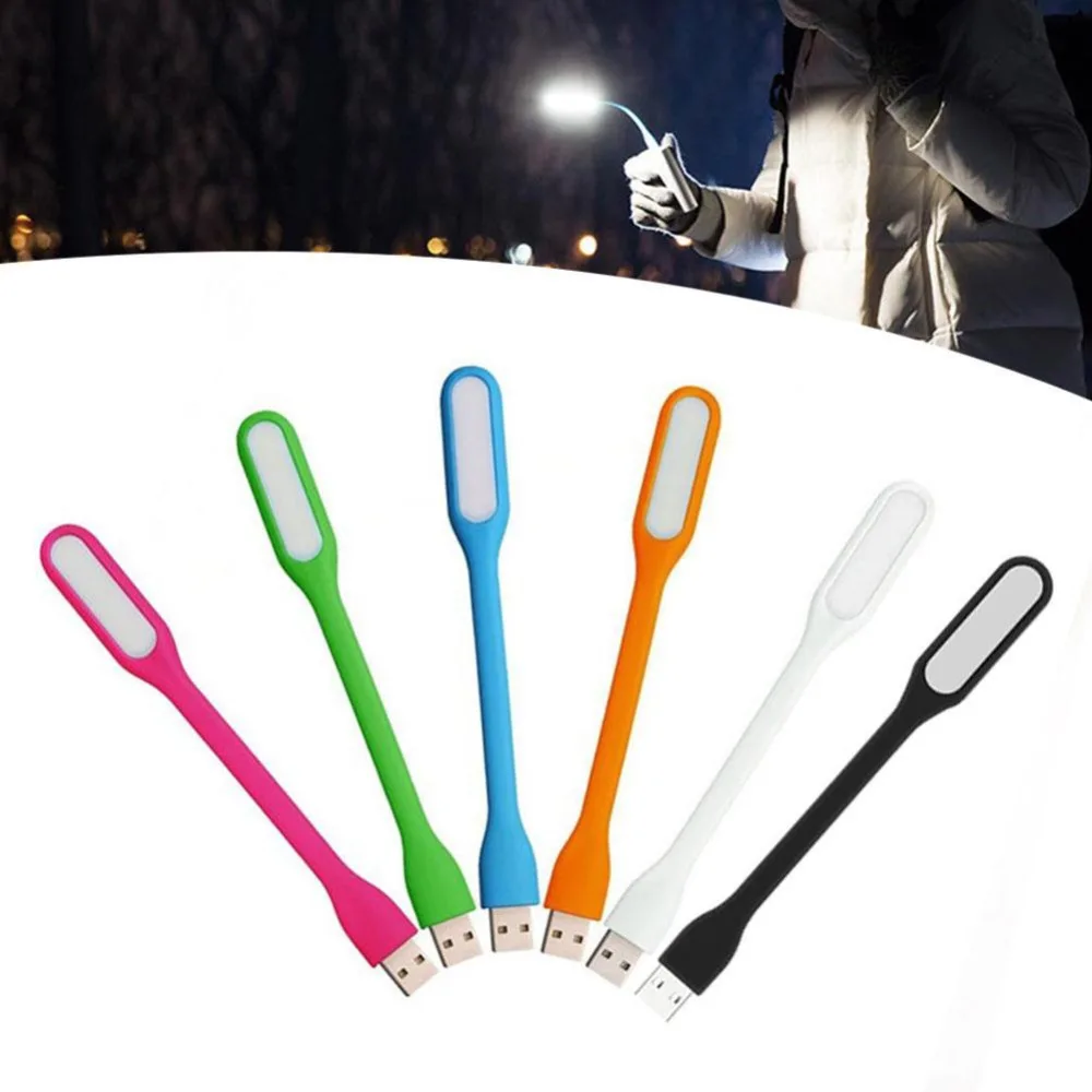 

Flexible USB LED Lamp Portable Super Bright USB LED Night Lights For Power Bank Computer PC Laptop Notebook Desktop