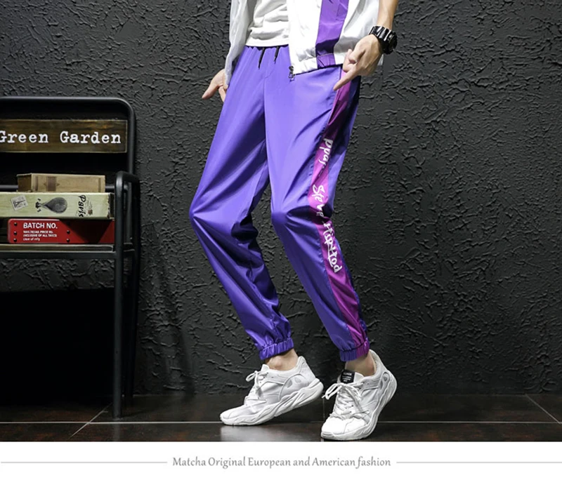 Harem Cargo Pants Men Streetwear Hip Hop Japan Style Trousers Male Khaki Loose Straight Pants  (34)
