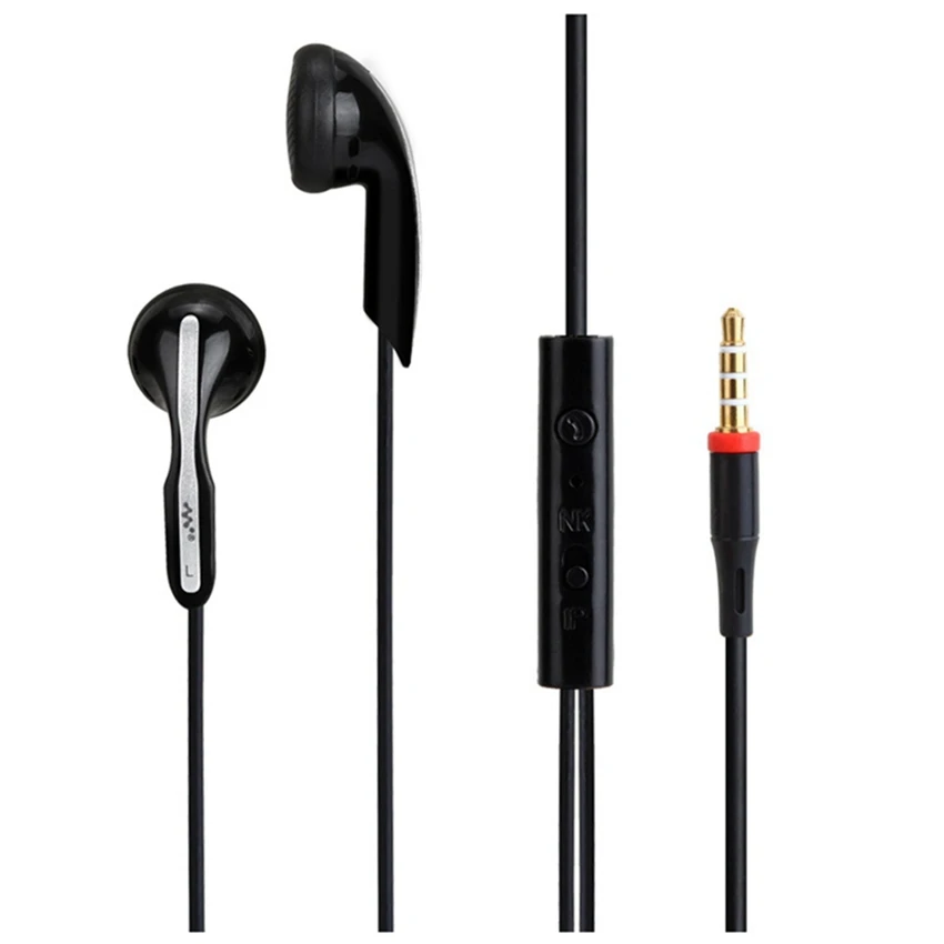 3.5mm In Ear Earphones Flat Head Plug Earphone for Nokia Samsung Phones Mp3 Player Laptop Headphones with Microphone Earbud Bass (10)