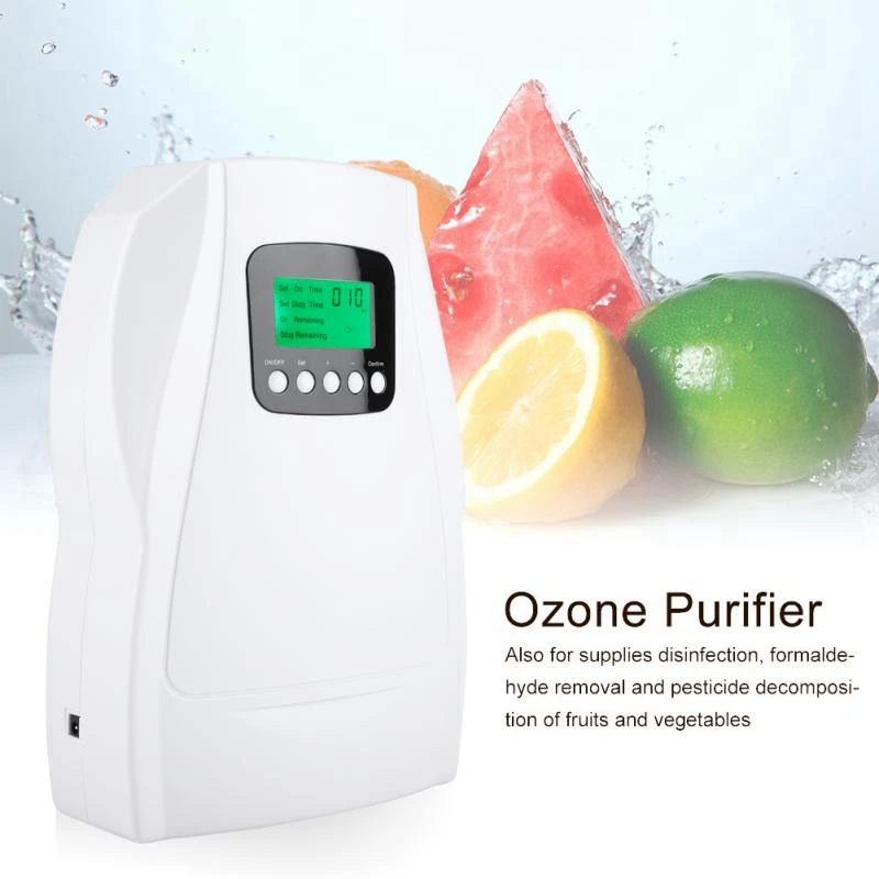 SANQ портативный генератор озона 110 для очистки воды фруктов овощей машина для очистки свежий воздухоочиститель-ионизатор-Us Plug