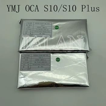 

50pcs/bag YMJ 250um oca film For samsung s10 plus edge digitizer dispaly screen glass laminating use OCA adhesive sticker
