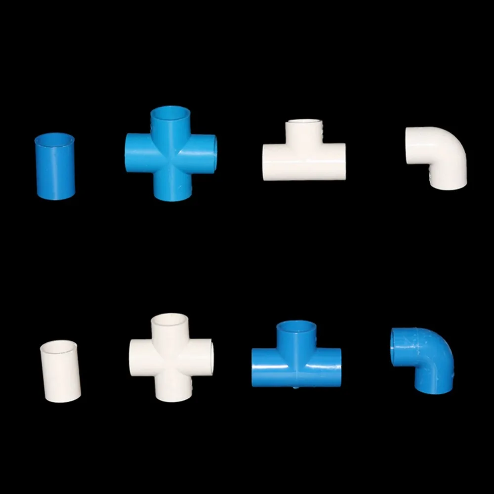 

Cross, Tee, Elbow, Straight connector Inner 32mm,25mm,20mm PVC Pipe joint Garden Water Pipe Adapter Aquarium Fittings