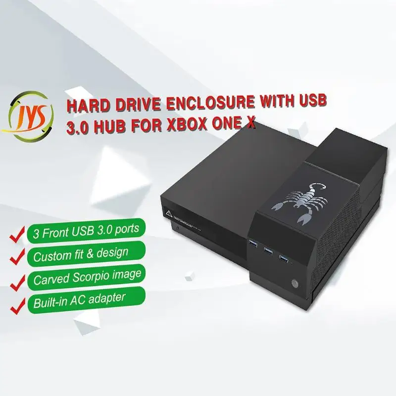 Игровые консоли хост внешний жесткий диск HDD Box USB 3,0 концентратор для Xbox One X