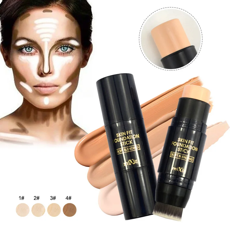 Face Concealer Stick Concealer Corrector Contour Moisturizing Double