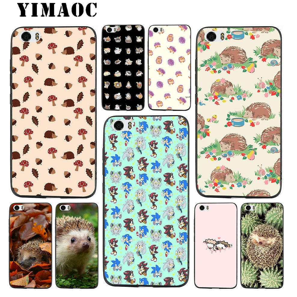 

YIMAOC Hedgehog Cute Soft Silicone Case for Xiaomi Redmi Note 9 Mi 8 Se 7 6 6A A1 A2 4X 4A 5A 5 MAX 3 MiA1 A2