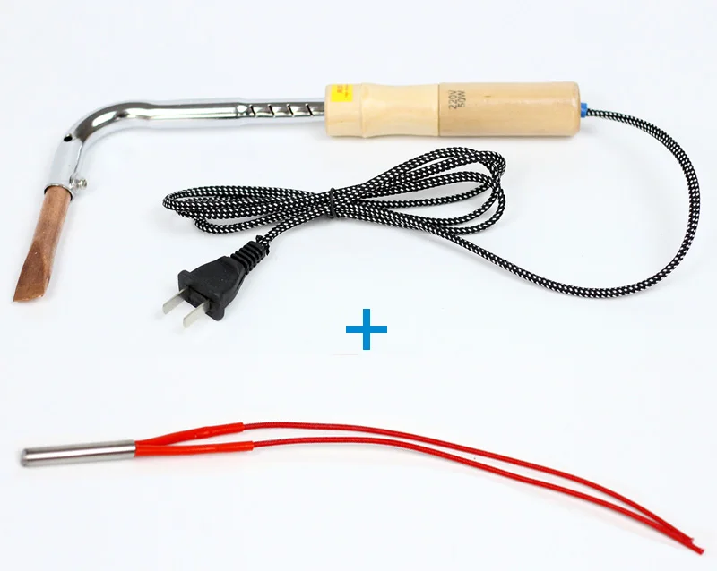 Электрический паяльник новая Медная головка для Сварки Металлических Букв канала плюс 1 шт. нагреватель ядро