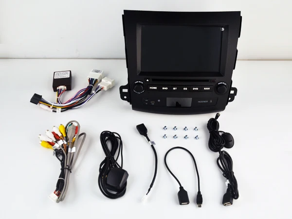 WITSON Android 10 автомобильный DVD плеер для MITSUBISHI OUTLANDER GPS навигатор MIRROR LINK/ 4G/DVR/DAB/OBD/TPMS