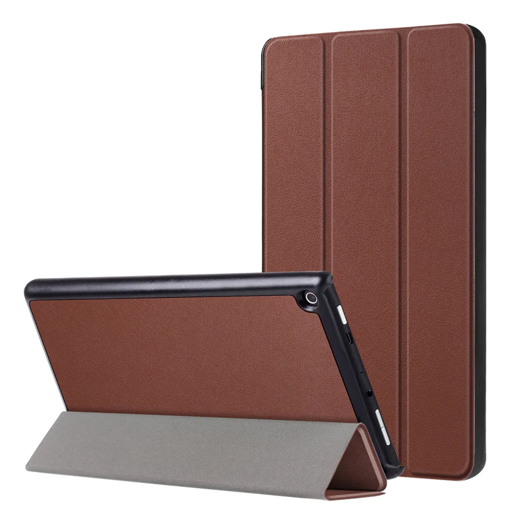 Чехол ZGPAX для Amazon Kindle Fire HD8 Sleep Wake Ultra Slim Trifold кожаный чехол крышка для планшета подставки чехол держатель z70